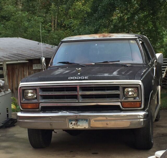 1987 dodge ramcharger 318 5.2 engine automatic 4x4 parts or repair not running