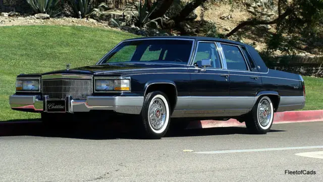 1990 cadillac brougham d'elegance 5.7 v8 with 62k miles! no reserve!!