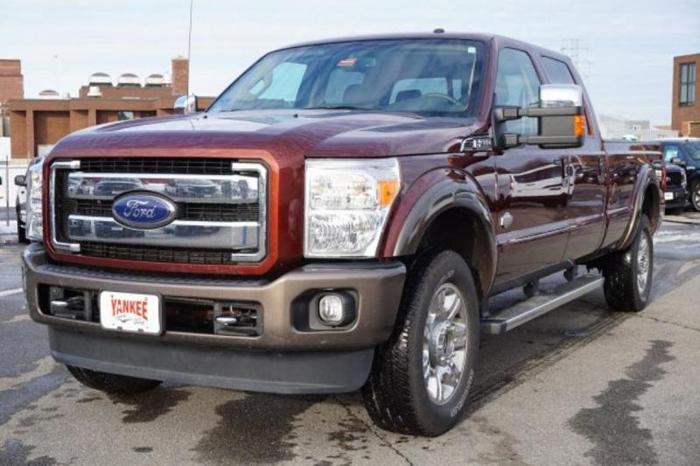 2016 ford f-350 super duty king ranch 4x4 king ranch 4dr crew cab 6.8 ft. sb srw pickup for sale in portland, maine