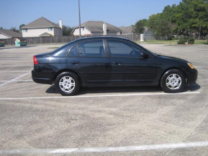 2002 honda civic lx - one owner in houston, tx