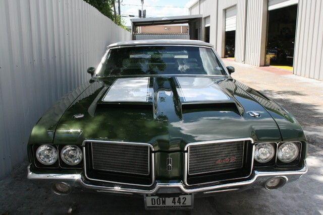 1972 green convertible!
