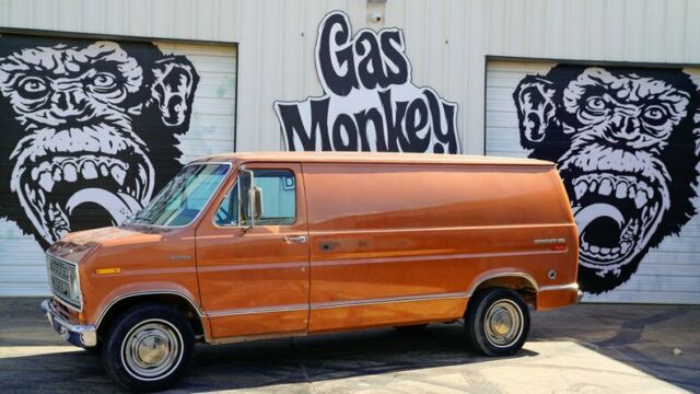 1976 ford e 150 econoline chateau van offered by gas monkey garage