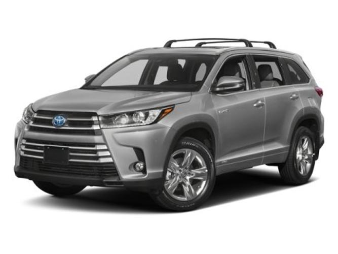 used 2017 toyota highlander hybrid limited platinum