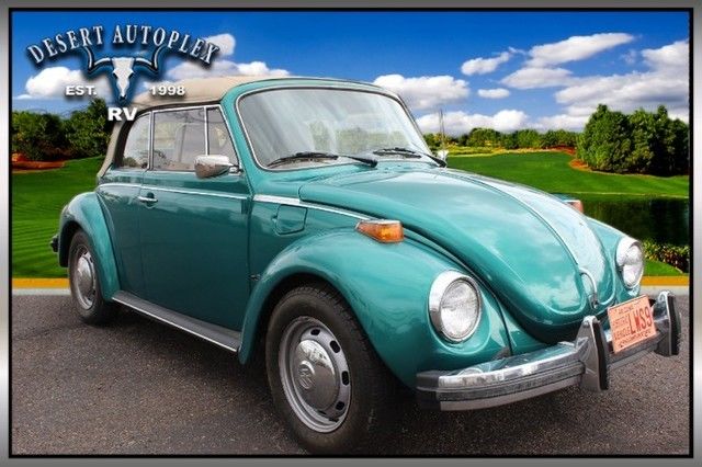vw volkswagon super beetle classic bug convertible restored 8884526250