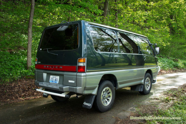 1991 mitsubishi delica diesel 4x4 rhd jdm off road van