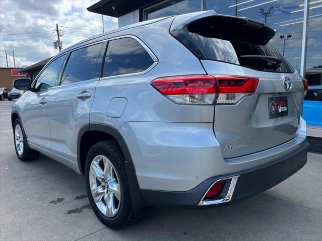 2018 toyota highlander hybrid limited