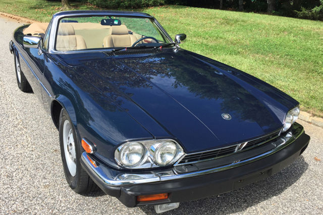 1988 jaguar xjs convertible with 30193 original miles