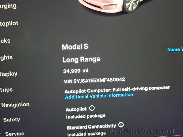 2021 tesla model s long range