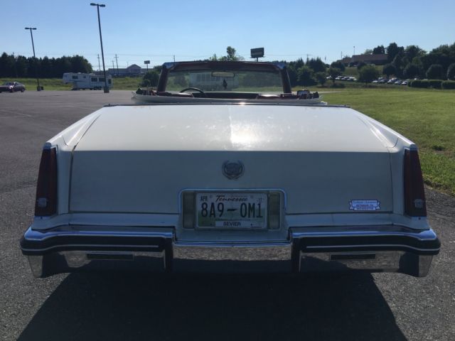 1984 cadillac eldorado barrittiz convertible