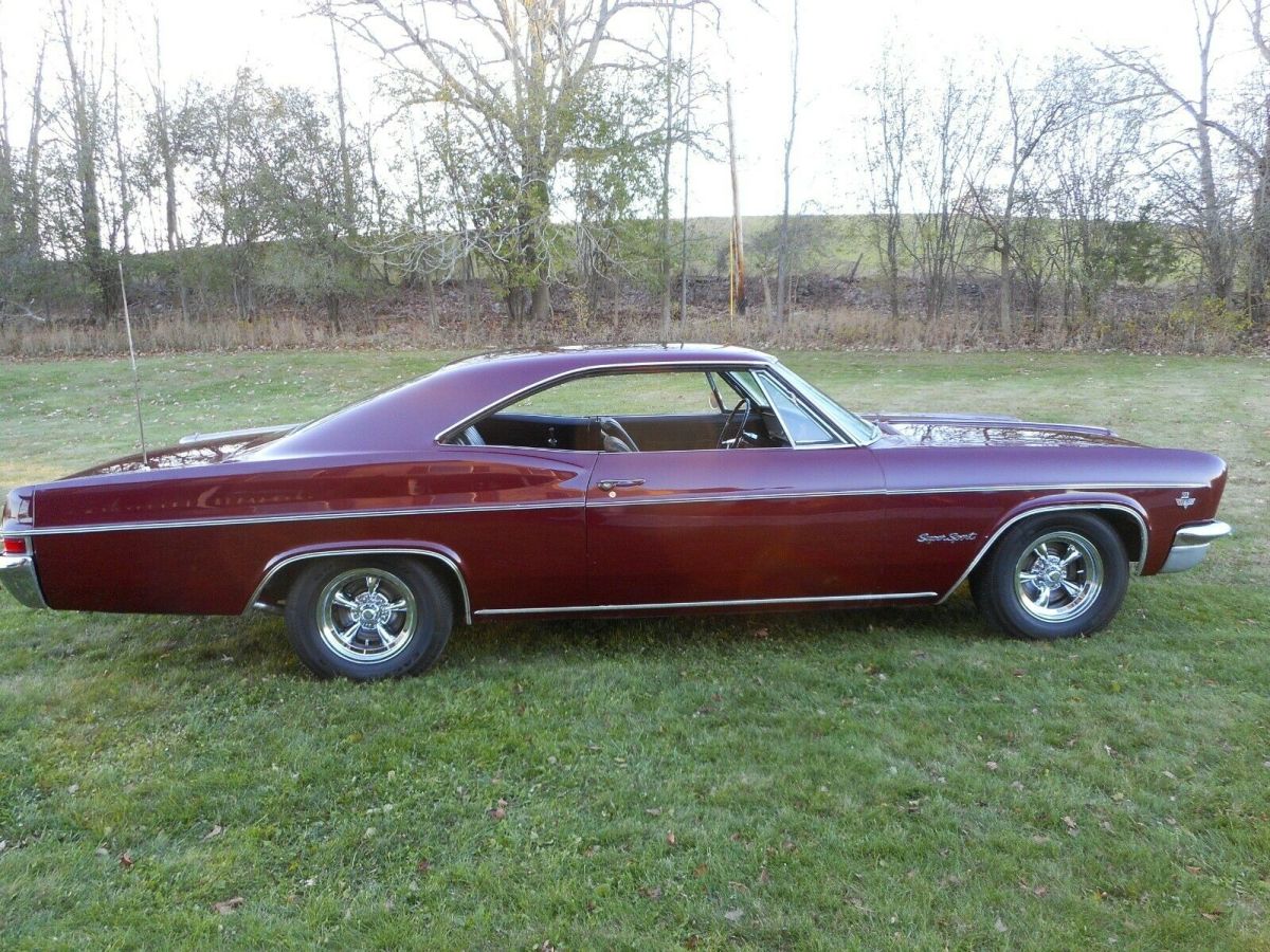 1966 chevrolet impala ss 327,4bbl, factory 4 spd 3 owner just in from indiana
