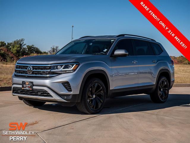 2022 volkswagen atlas 3.6l se w/technology