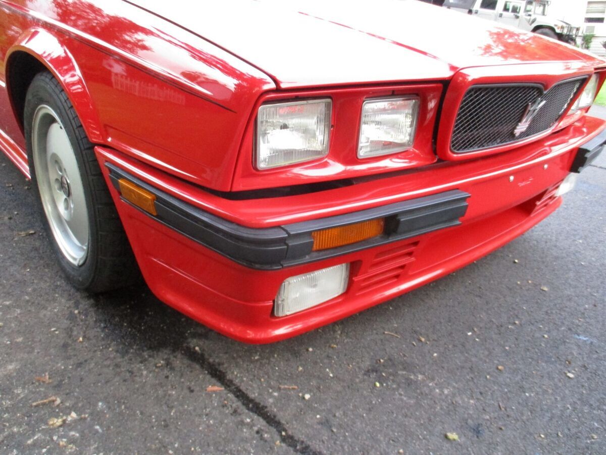 1989 maserati zagato convertible