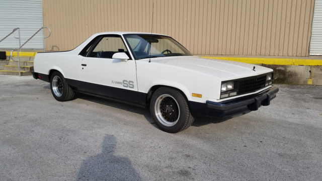 1986 chevrolet el camino ss rust free , purchased from original family