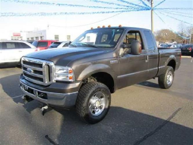 used 2006 ford super duty f-250 supercab 158 inch xlt 4wd 4x4, 90,642 miles in saint james, ny