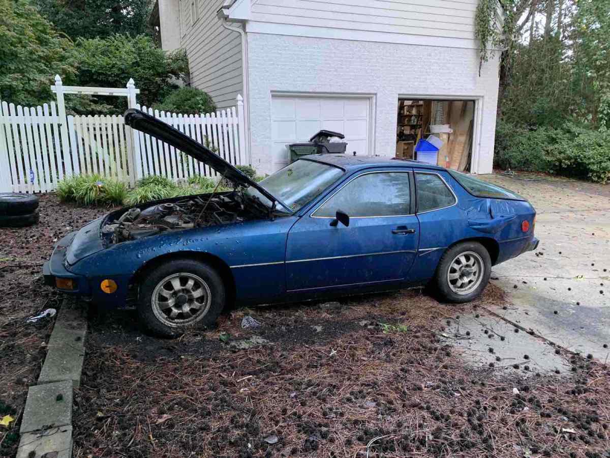 1978 porsche 924 coupe blue rwd manual sport