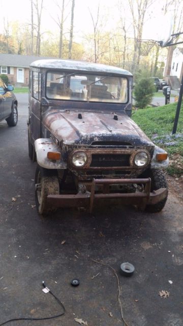 1972 toyota landcruiser fj40 4 speed 350