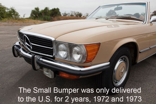 1973 mercedes benz 450sl (very original arizona rust free car)