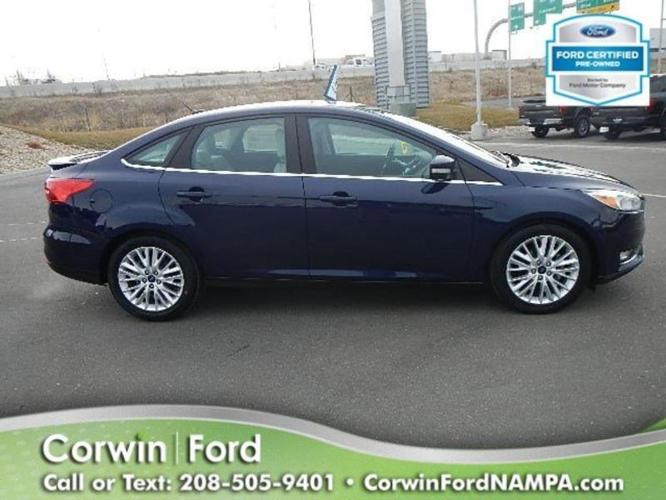 2017 ford focus titanium titanium 4dr sedan for sale in nampa, idaho