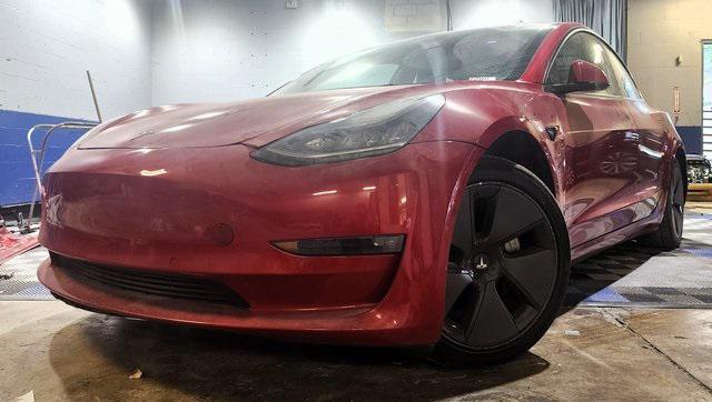 2022 tesla model 3 standard range