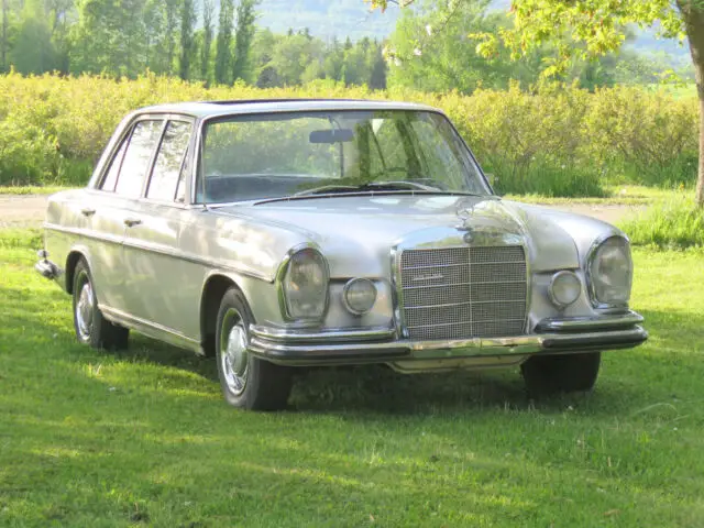 1967 mercedes 250 se euro, manual, fuel injection