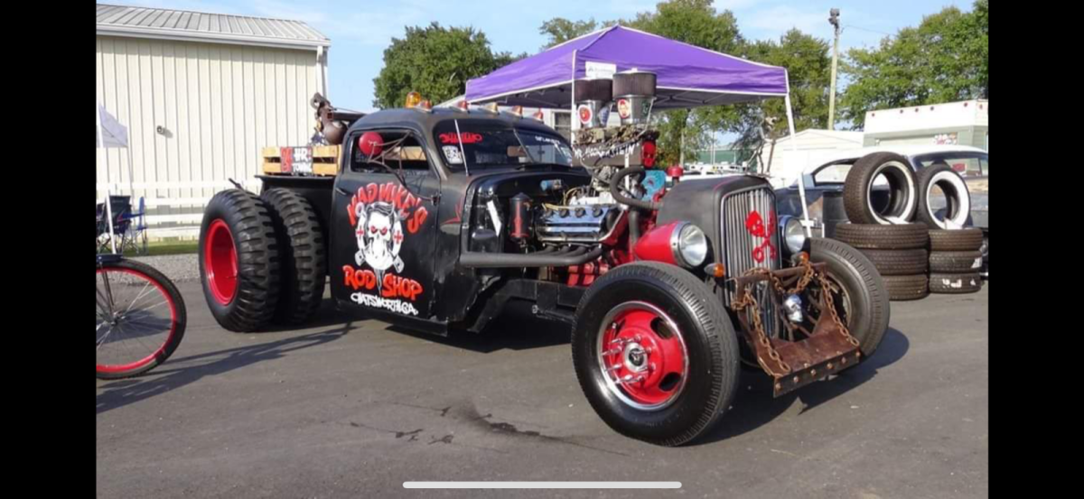 1940 international rat rod v8 hemmi slammed dually!! offers? 954 937 8271