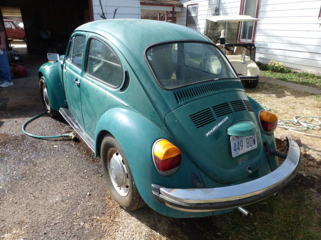 1974 vw super beetle. estate/garage find!!!