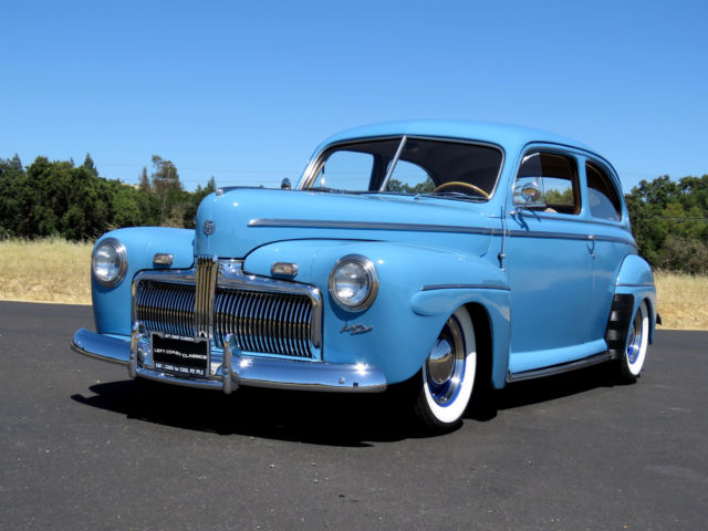 1942 ford super deluxe restomod - a/c pw morrison frame, 383/700r4 -- 9" rearend