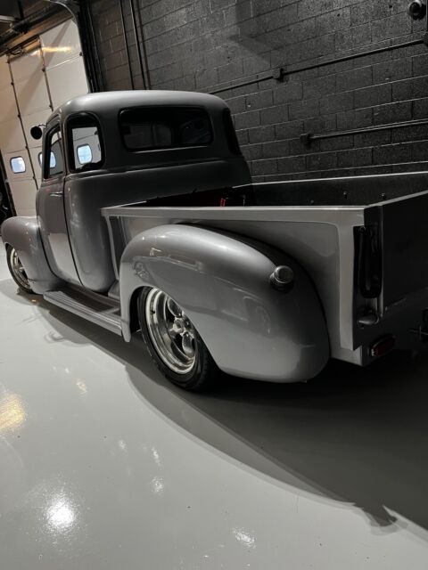 1949 chevrolet stepside pickup pickup grey rwd automatic leather