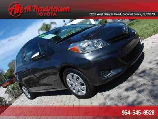 2013 toyota yaris l in coconut creek, fl