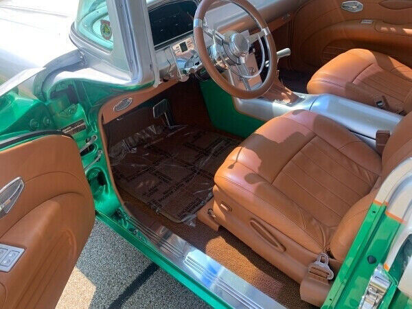 1956ford custom automatic 460ci 560ho frame off restoration leather