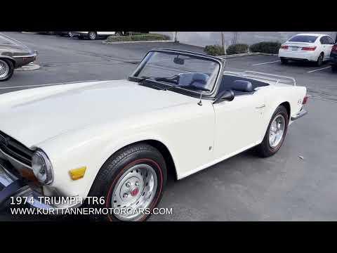 1974 triumph tr6 in santa ana, california