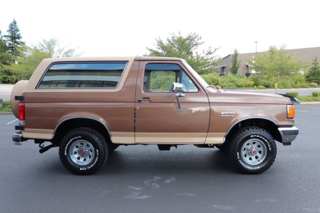 1990 ford bronco eddie bauer 4x4 only 42k miles! 1991 1992 1993 1994 1989 1988