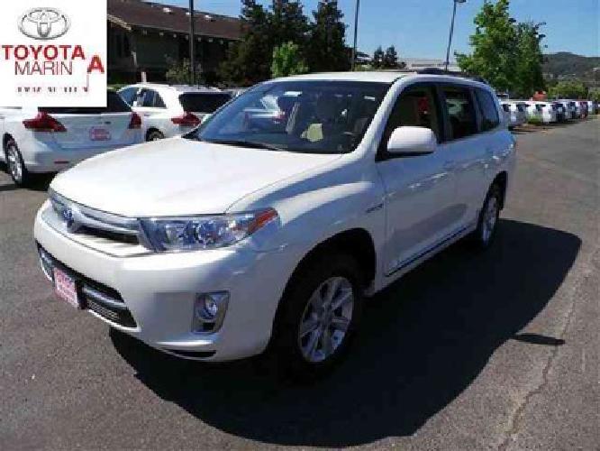 2013 toyota highlander hybrid limited in san rafael, ca