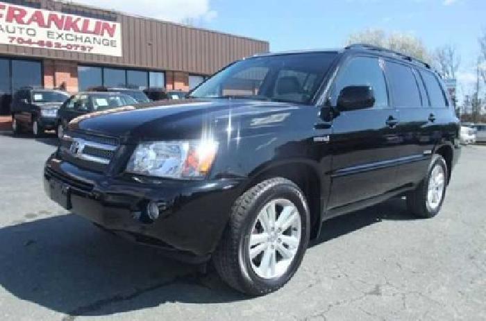 used 2006 toyota highlander hybrid awd suv, 102,030 miles in indian trail, nc