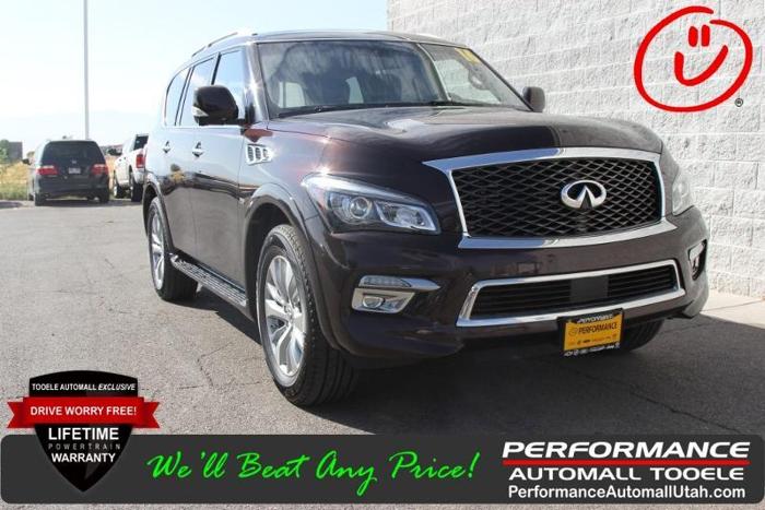 2016 infiniti qx80 base awd 4dr suv for sale in erda, utah
