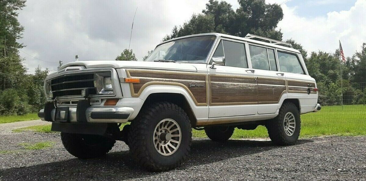 1990 jeep grand wagoneer 4x4 ðÿš™runs & drivesðÿš˜ rust free florida