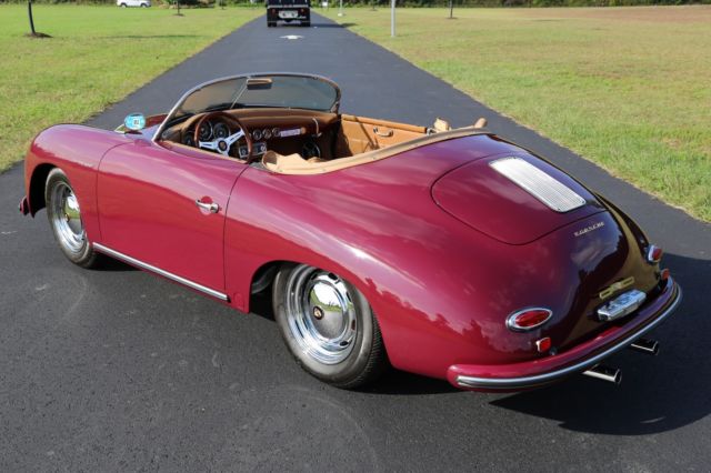 1957 porsche 356 speedster convertible beck #271 6k miles like new no reserve