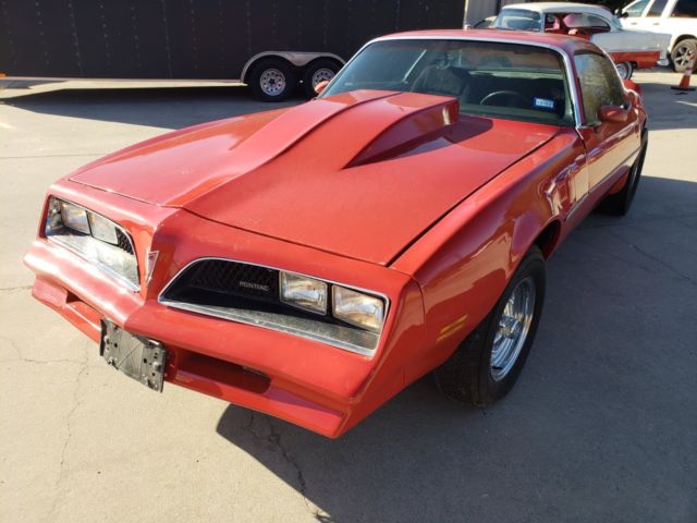1978 pontiac firebird trans am 6.6l 400ci. rare find!!