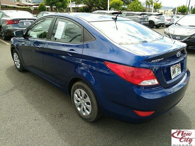 2016 hyundai accent se se 4dr sedan 6a for sale in honolulu, hawaii