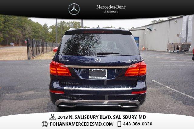 certified 2016 mercedes-benz gl 350 bluetec 4matic salisbury, md 21801 for sale in salisbury, maryland