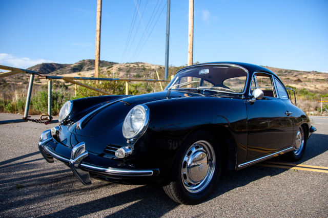 1964 porsche 356c sc 1600 reutter coupe rotisserie restored concours rare socal