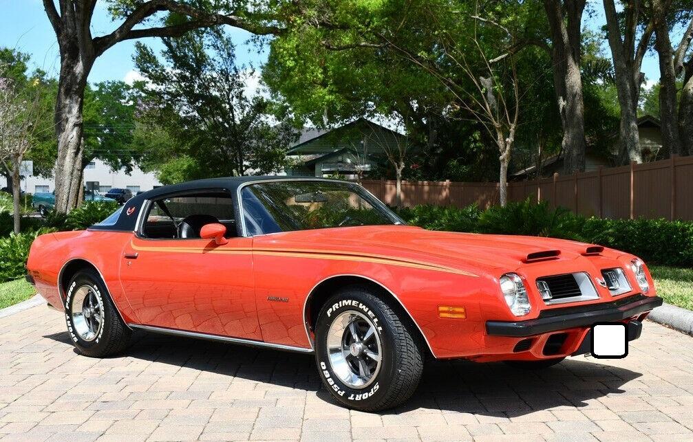 1975 pontiac firebird ram air hood formula from glen boyd collection