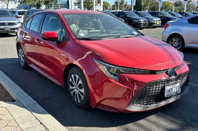2020 toyota corolla hybrid le