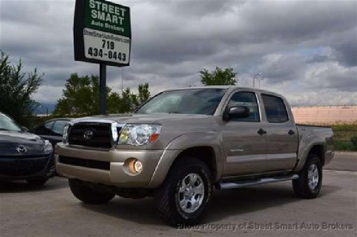 used 2007 toyota tacoma double cab 4x4 trd off road package in colorado springs, co