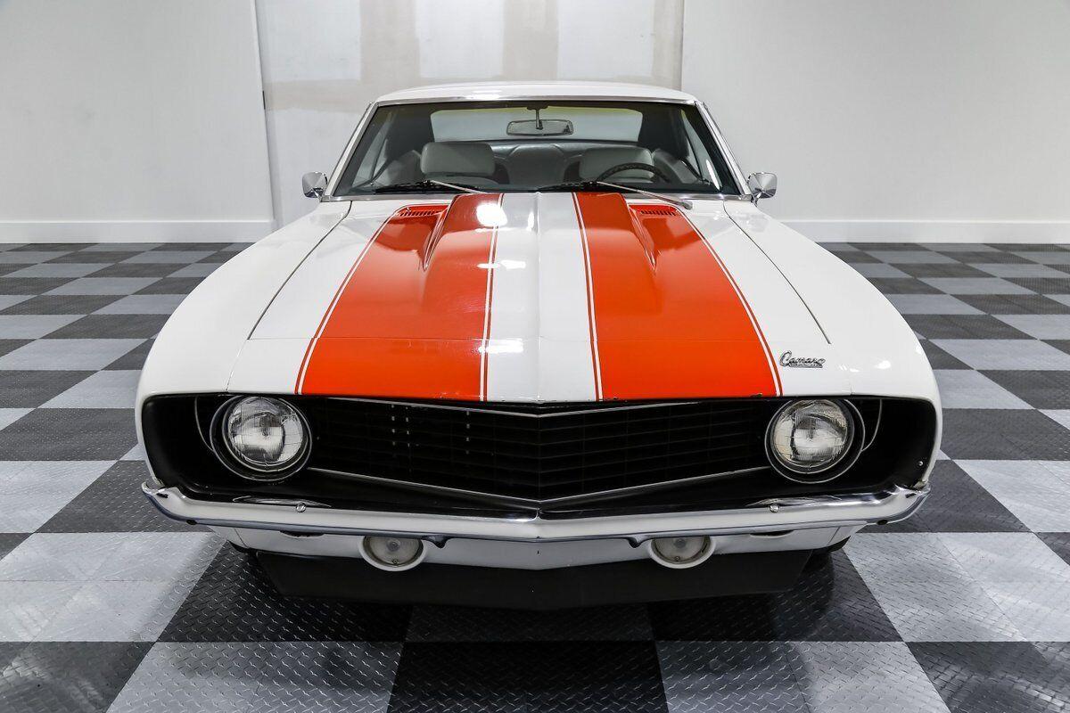 1969 chevrolet camaro 73643 miles white coupe 350ci v8 turbo 350 auto