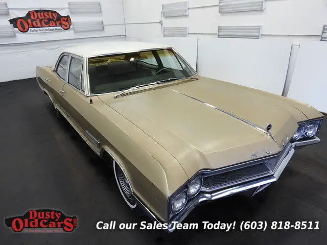1966 gold runs drives body inter fair 401v8 3spd auto!