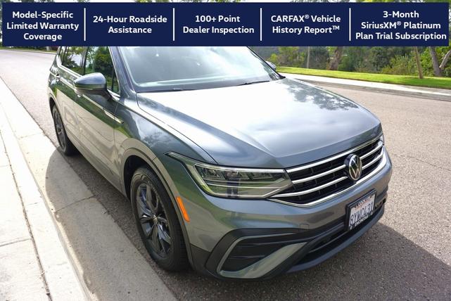2022 volkswagen tiguan 2.0t se