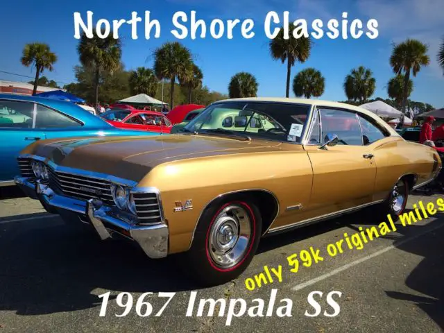1967 chevrolet impala ss 396-one owner-numbers match-only 59,000 original