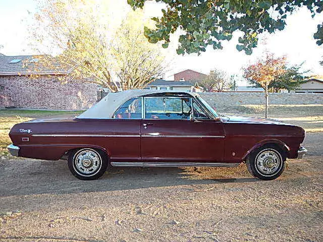 1962 chevy nova convertible west texas barn find 1963 original 6cyl auto 1964
