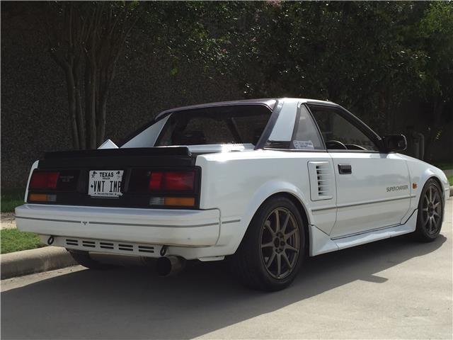 1987 toyota mr2 supercharger limited 57k miles - jdm right hand drive - look!